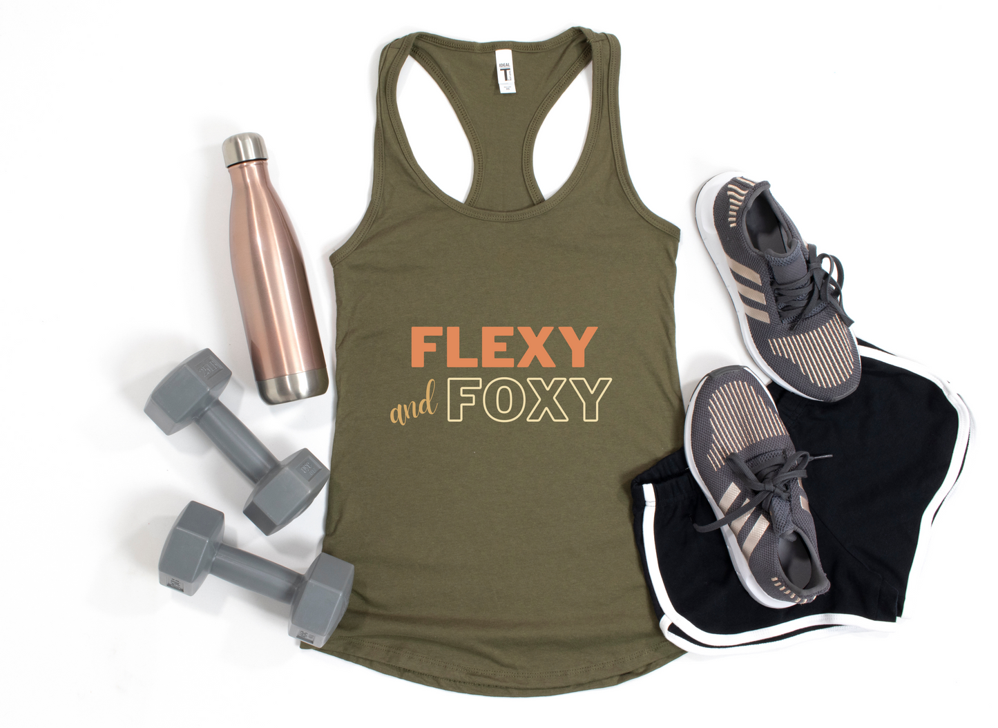 Flexy & Foxy Slim Fit Tank Top