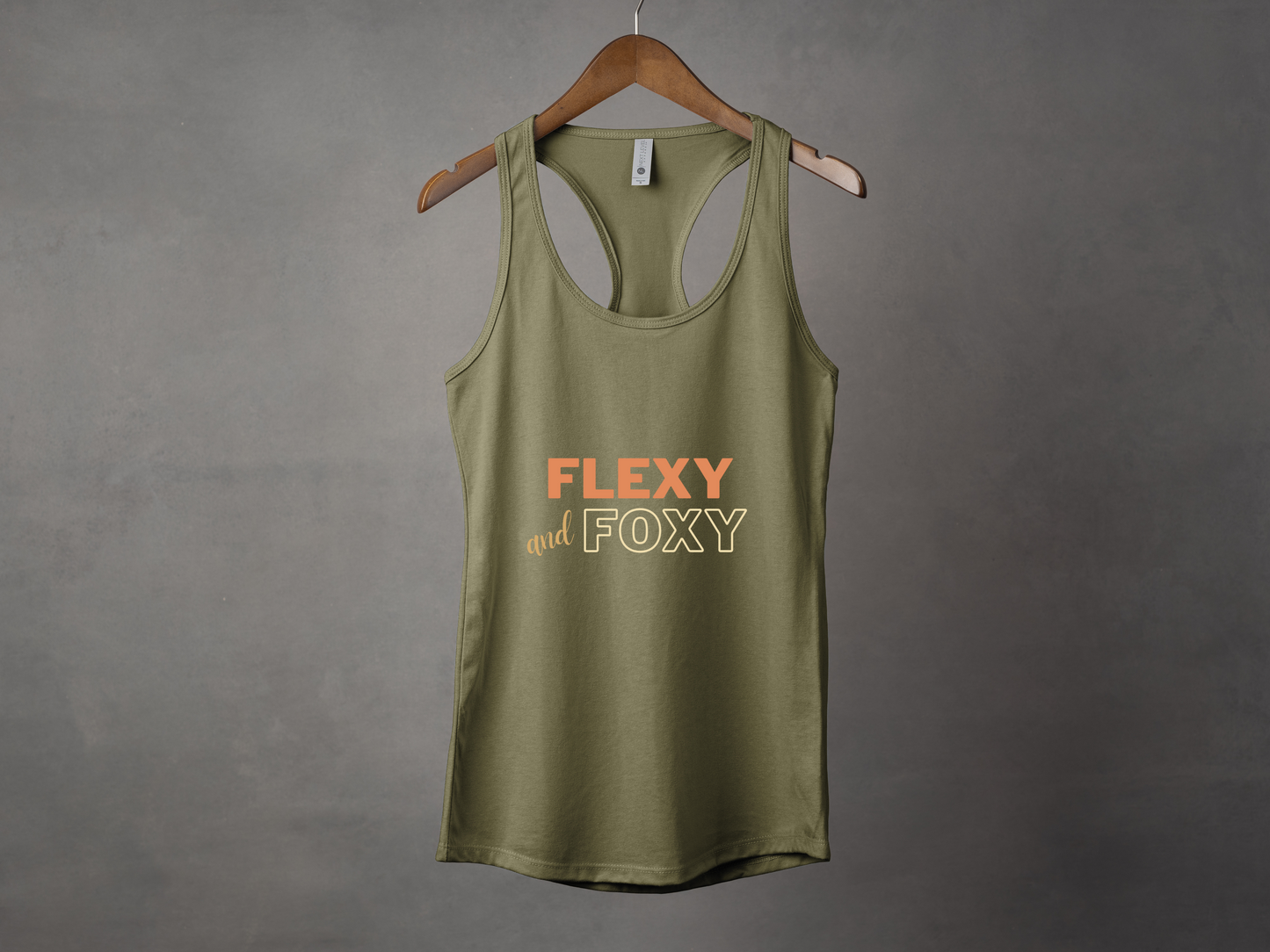 Flexy & Foxy Slim Fit Tank Top